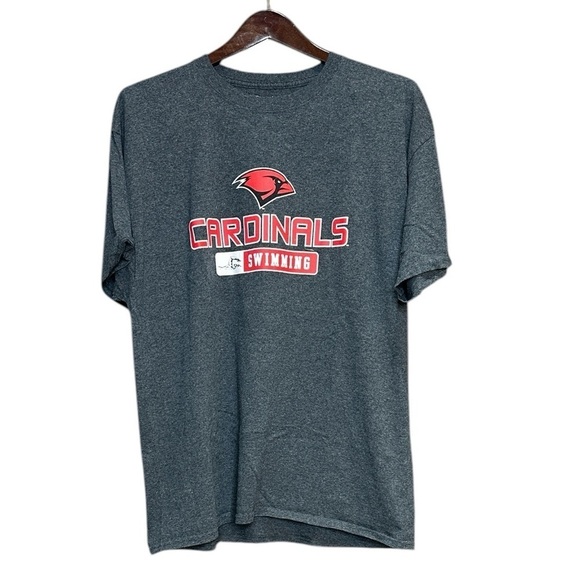 Champion Other - Champion University Incarnate Word Gray Cardinals Swimming Tee